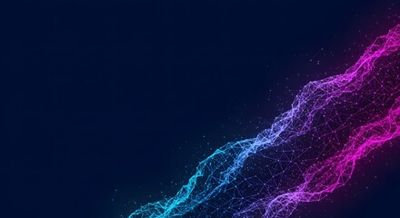 Big Genomic Data Visualization. DNA helix, DNA strand, DNA Test. Molecule or atom, neurons. Abstract structure for Science or medical background