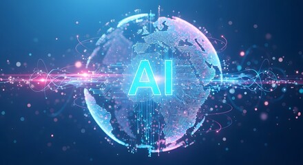 AI Global Network A Blue Vision of Future Technology