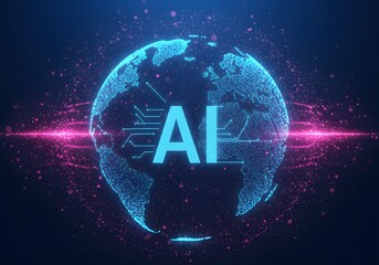 AI Global Network A Blue Vision of Future Technology