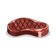 © ASHLEY - Cooked steak vector design for motion graphics