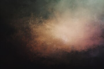 Wall Mural - abstract background featuring soft pastel colors blending into darkness, creating a dreamy atmospher