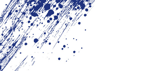 Wall Mural - Minimal Abstract Blue Sport Grunge Design On Dark Background. Eps 10