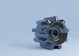 Gears, 3d render