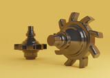 Gears, 3d render