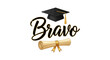 © SITI - Graduation Bravo Illustration Celebrating Academic Achievement and Success