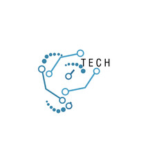 Digital Transformation line icon. linear style sign for mobile concept and web design. Digital technology outline vector icon. AI tech symbol, logo illustration. Vector graphics