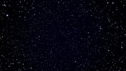 This video shows a mesmerizing night sky filled with countless sparkling stars scattered across a deep dark background, capturing the beauty, mystery, and vastness of space and the distant universe.