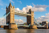 Famous Tower bridge over Thames river, London, UK