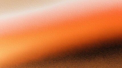 Watercolor gradient texture with soft brushstroke in blush orange and brown shades artistic painted background for design and print