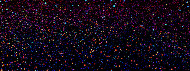 Wall Mural - night sky with colourful stars. glowing stars in space. galaxy background. new year, christmas and c