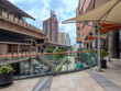 high rise towers building residential apartments and commercial buildings on Sukhumvit Rd Thong Lot and Ekkamai BKK Bangkok Thailand