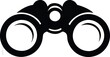 © LEAKAT - Binoculars icon on white background. Vector