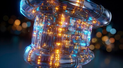 Sticker - advanced computing core: ai, machine learning, data center