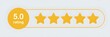 © Prosenjit - Golden Stars of Excellence: A visually striking depiction of the coveted five-star rating, a symbol of top-tier quality and satisfaction.