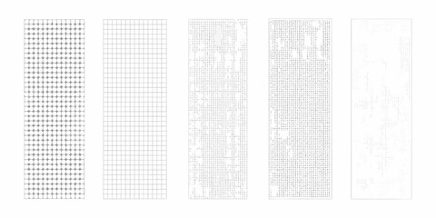 Progression of Geometric Grids from Dense to Sparse
