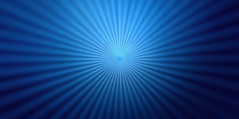 Wall Mural - Mesmerizing Blue Aura: Deep Radial Gradient Background with Ethereal Blurry Effects
