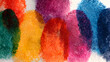 © john - Many different colorful fingerprints background. people diversity concept, identity paint, individuality and friendship, love, together, unique, diverse, community peace.