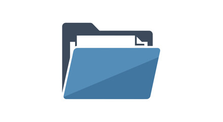 Digital repository illustration depicting document organization and data storage solution