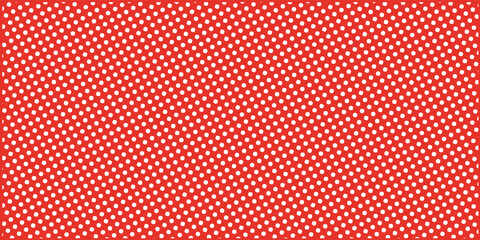 vintage polka dots white and red pattern, colorful background - vector abstract background