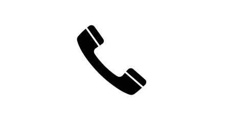Phone call icon for communication technology