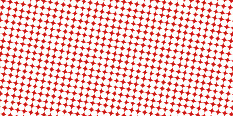 vintage polka dots white and red pattern, colorful background - vector abstract background