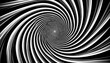 © kasi - Black and white spiral vortex illusion (1)