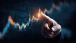 © pinkrabbit - point on graph stock, financial background, benefit, spreadsheets, graph financial development, bank accounts, statistics, economy, data analysis, investment analysis, stock exchange