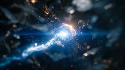 Wall Mural - abstract space background