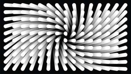 Wall Mural - circle dot halftone gray on white background background particle 