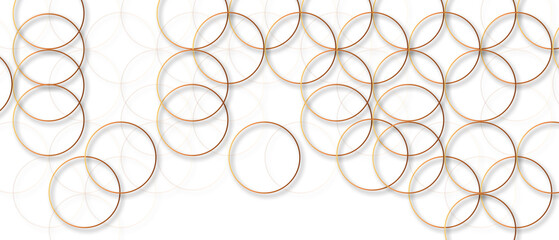 Wall Mural - abstract white background with bright brown circle 
