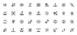 © wang - Datanomics_2708 icon set. Business vector illustration. Includes symbols for big data, data management, software development, digital currency, analytics, security, and more. Editable stroke.