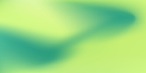 Wall Mural - abstract green gradient blurred simple background.