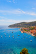 Panoramic view of the French Riviera, France