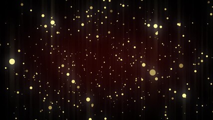 Wall Mural - Abstract Fantasy Background Shiny Particles Dust Rays And Energy Flow Loop