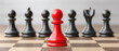© Nattapun - Strategic leadership in competitive environments a red pawn’s journey through the chessboard of business