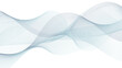 © STOCK CART - Abstract flowing lines in shades of blue, creating a sense of movement and fluidity. The design evokes a feeling of serenity and elegance. transparent background
