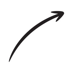 Wall Mural - hand drawn arrow. doodle arrow.
