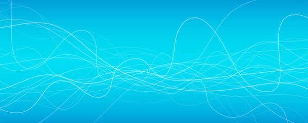 Wall Mural - abstract gradient background with wave beams