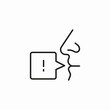 © Kauz - verbal warning message icon sign vector