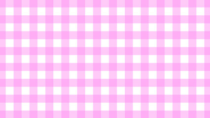 Wall Mural - pink plaid pattern with transparent background