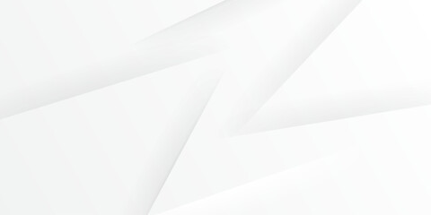 Wall Mural - minimalist white background contemporary geometric design on a clean white surface. light shadow.