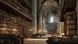 © denkar - Ancient library interior