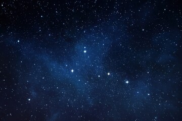 Wall Mural - beautiful blue night sky filled with stars, perfect for stargazing and inspiration, creating a seren