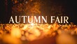 © アオイハチドリ - Autumn Fair and Sale Banner秋のフェア、セール