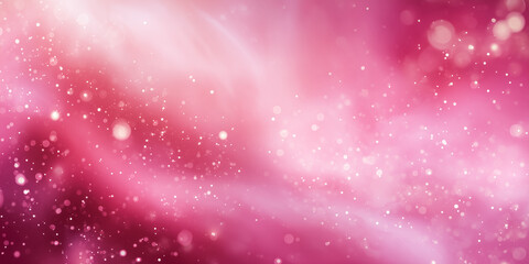 Wall Mural - abstract pink particle haze shimmering light background