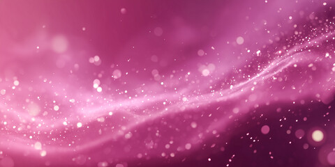 Wall Mural - abstract pink particle haze shimmering light background