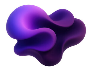 Wall Mural - abstract element with a gradient from purple to plum