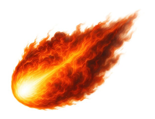 Wall Mural - fireball with an exceptionally bright meteor