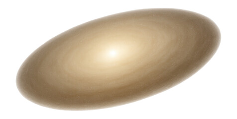 Wall Mural - messier 59 with an elliptical galaxy in the virgo cluster
