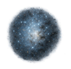 Wall Mural - leo ii dwarf galaxy with a small, faint galaxy near the milky way